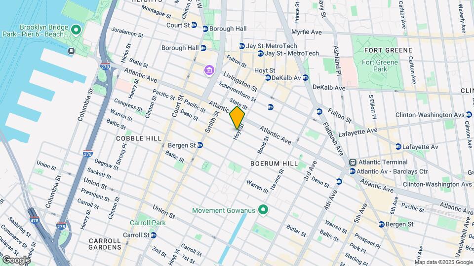 116 Hoyt St Mapa y Detalles de la Ubicación