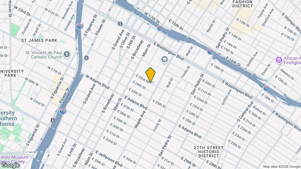 240 E 23rd St, Unit 3-4 Map and Location Details