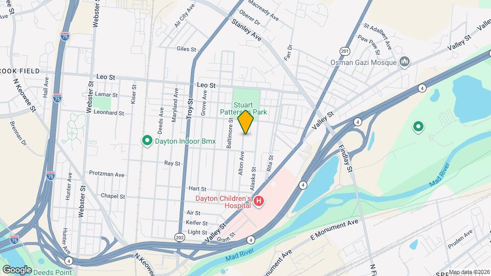 234 Alton Ave Map and Location Details