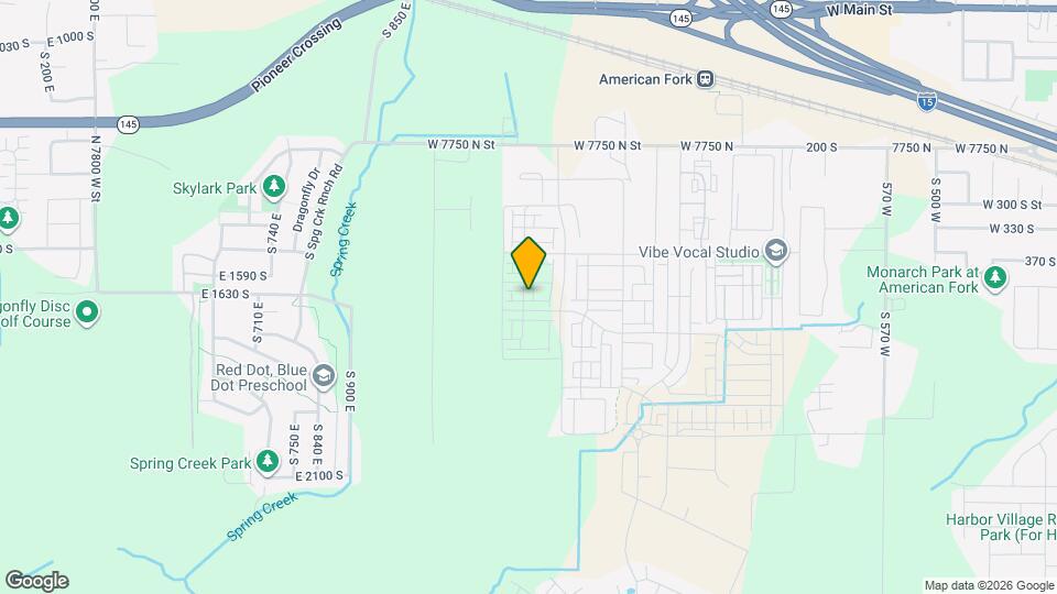 436 S 1130 W, Unit Master Mapa y Detalles de la Ubicación