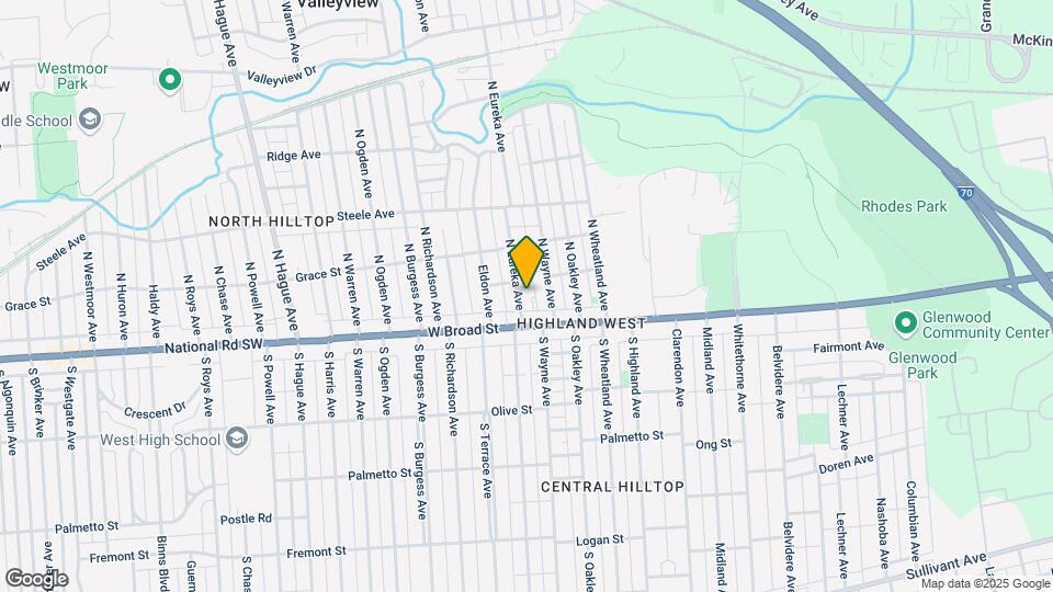 40 N Eureka Ave Mapa y Detalles de la Ubicación