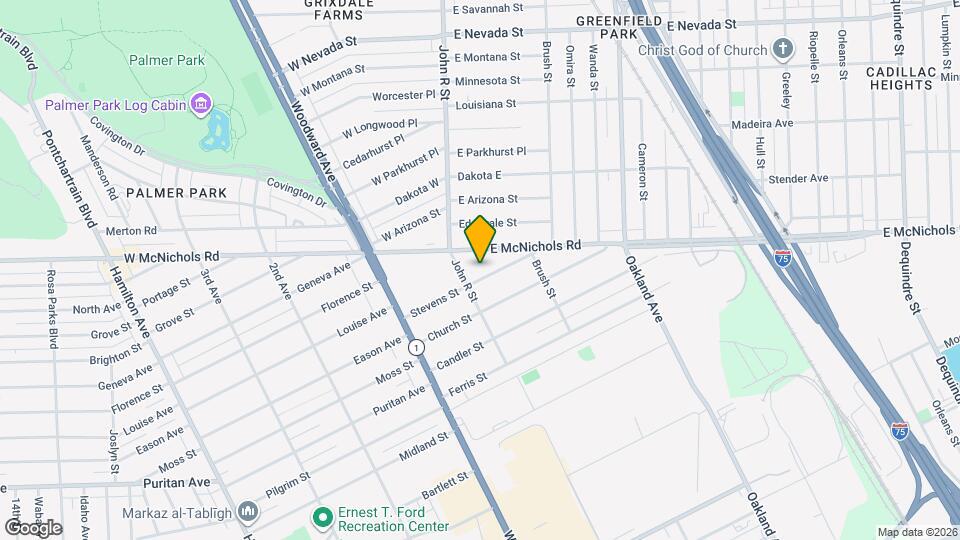 101 Stevens St Map and Location Details