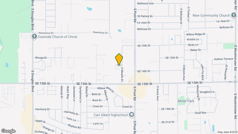 9810 Walnut Ln Map and Location Details