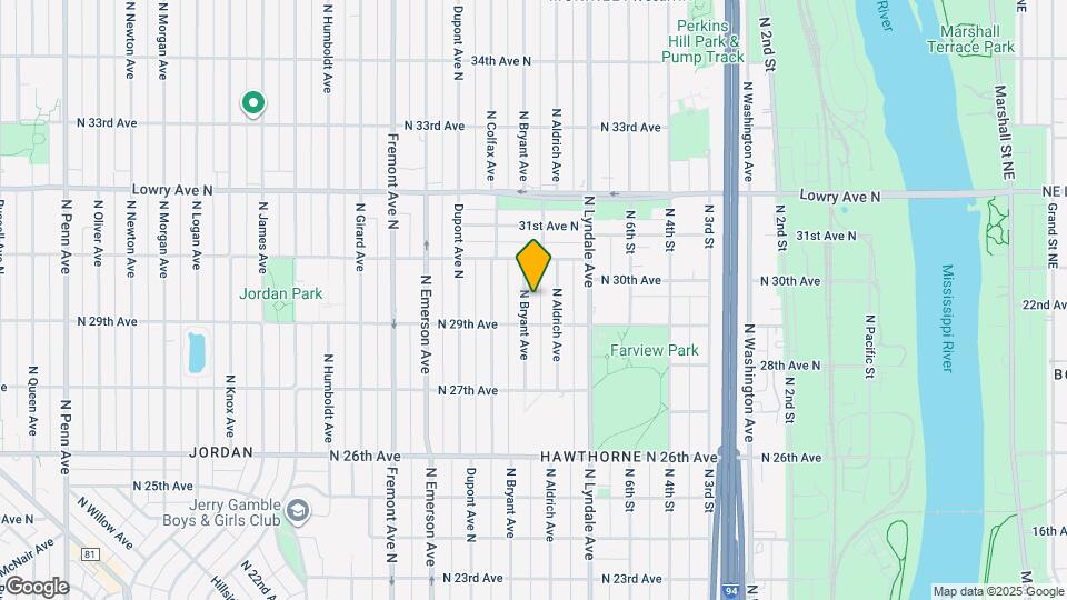 2920 N Bryant Ave Mapa y Detalles de la Ubicación