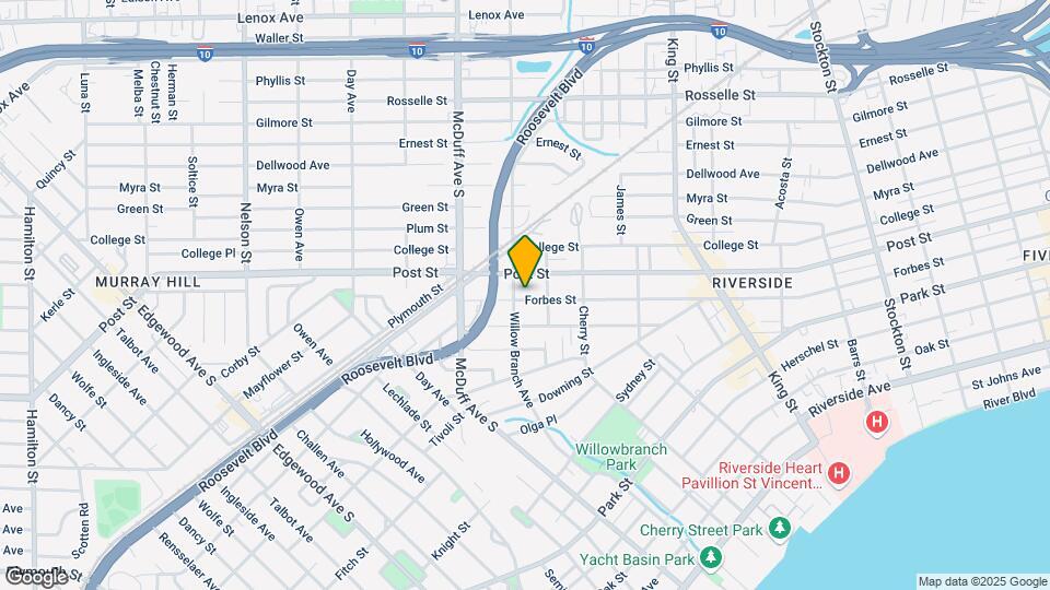 2929 Forbes St Map and Location Details