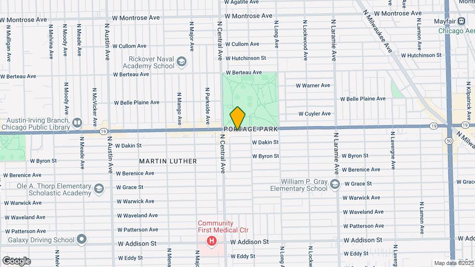 5529 W Irving Park Rd Map and Location Details