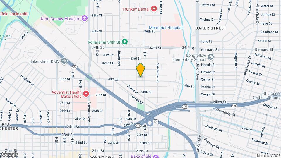 816 30th St Map and Location Details