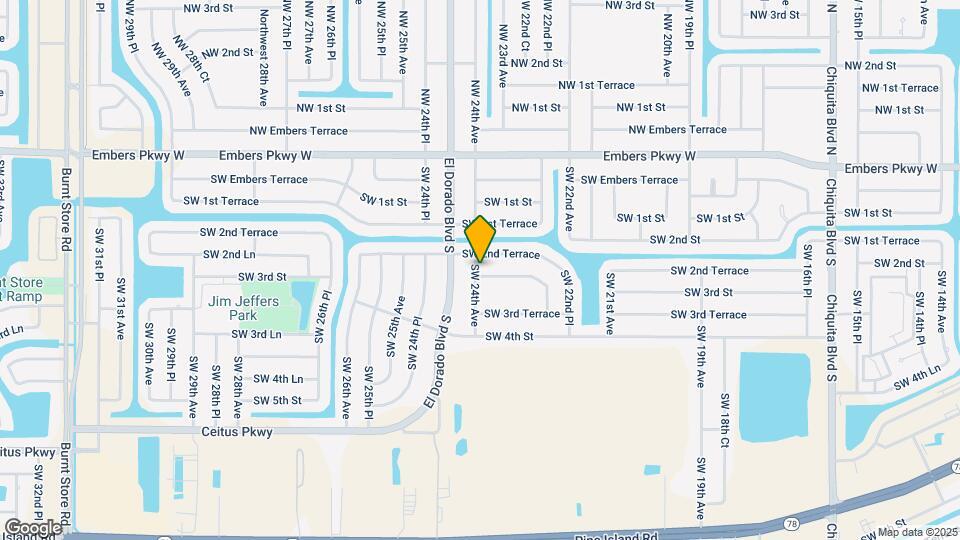 2247 SW 2nd Ln Map and Location Details