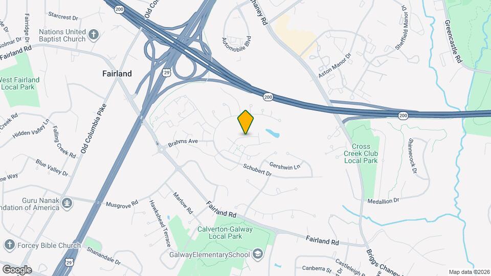 13228 Musicmaster Dr Map and Location Details