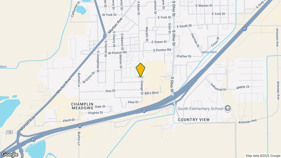 1682 Orange St Map and Location Details