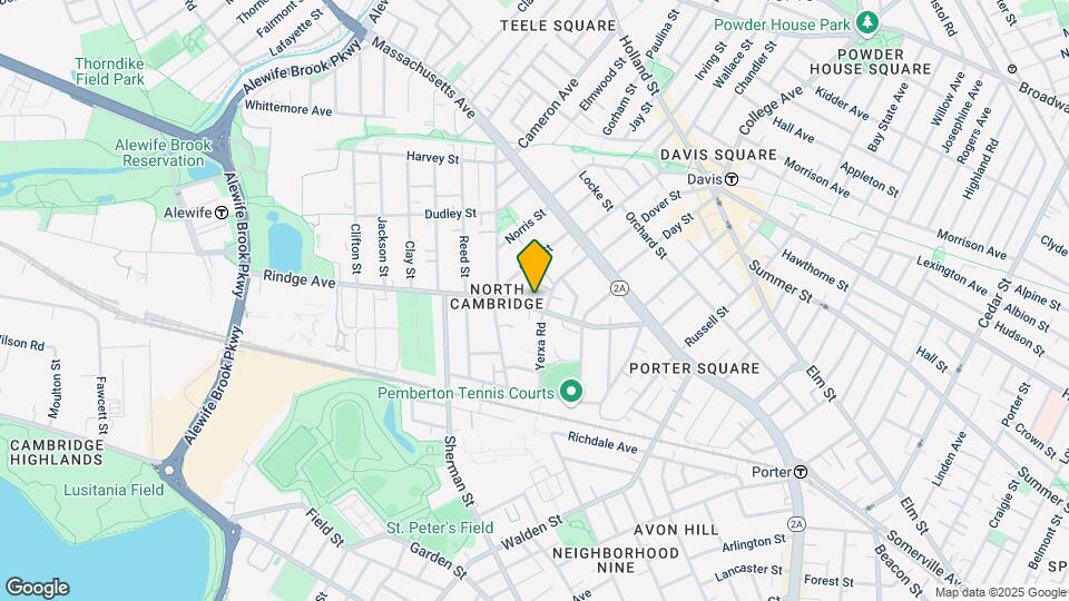 117 Rindge Ave, Unit 1L Map and Location Details