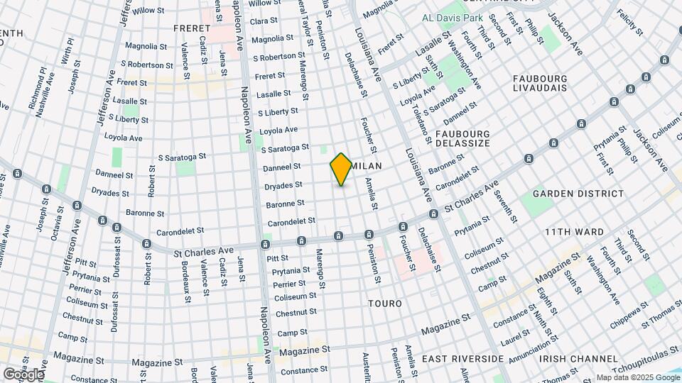 1818 General Taylor St Map and Location Details