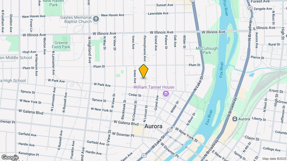 422 Pennsylvania Ave Map and Location Details