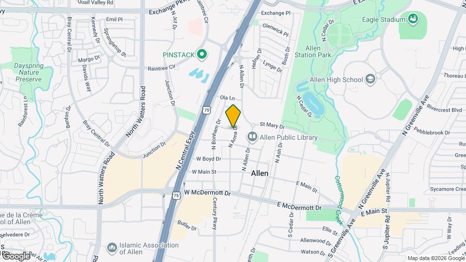 401 Daisy Dr Map and Location Details