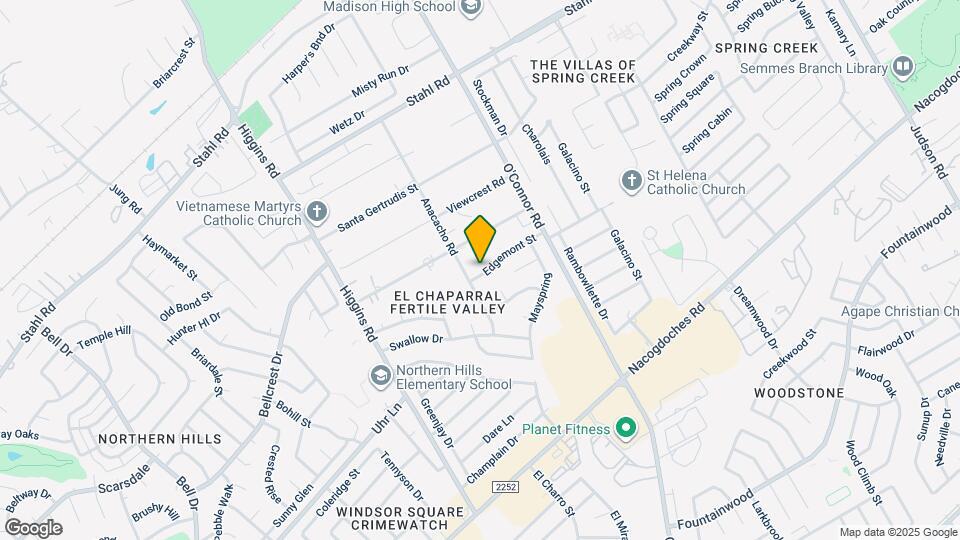 14409 Edgemont St Map and Location Details