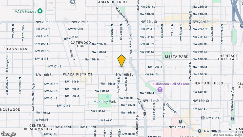 1304 NW 17th St Map and Location Details