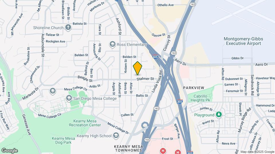 7620 Stalmer St Map and Location Details