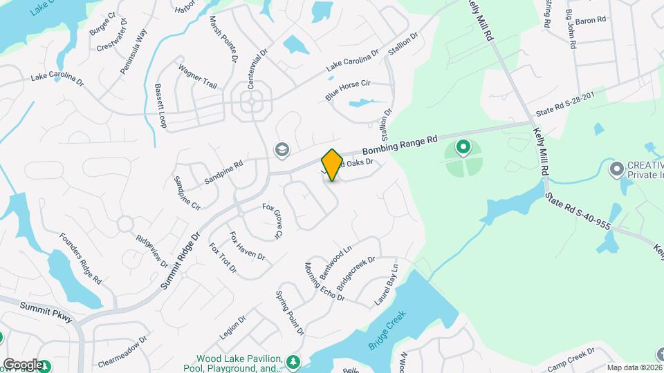 255 Legend Oaks Dr Mapa y Detalles de la Ubicación