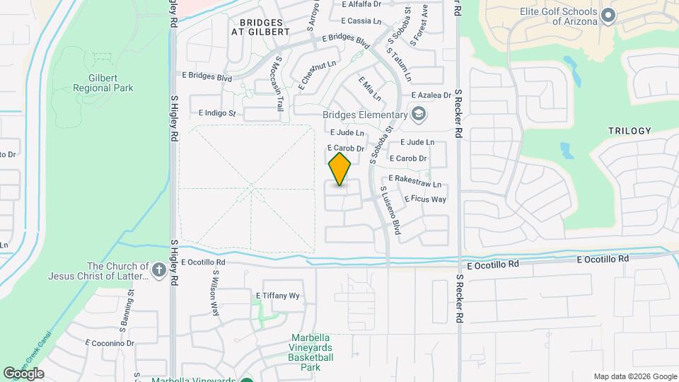 3662 E Ficus Way Map and Location Details