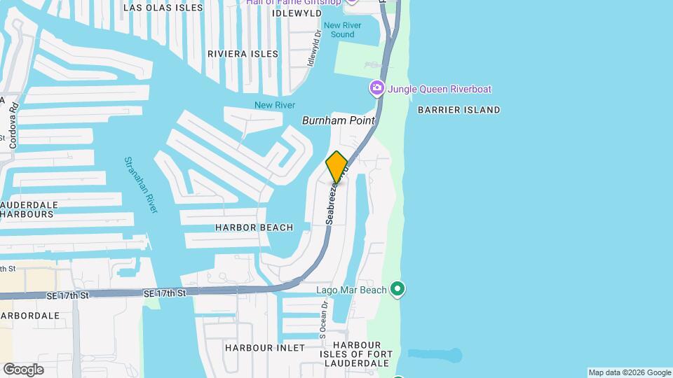 1308 Seabreeze Blvd Mapa y Detalles de la Ubicación