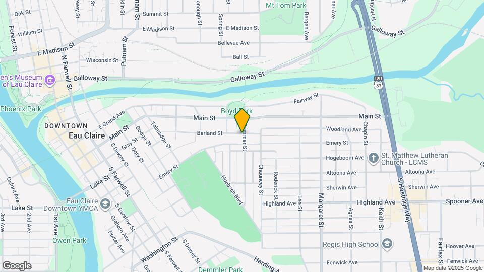 1129 Barland St Map and Location Details