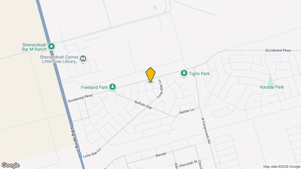 6905 Stetson Dr Map and Location Details