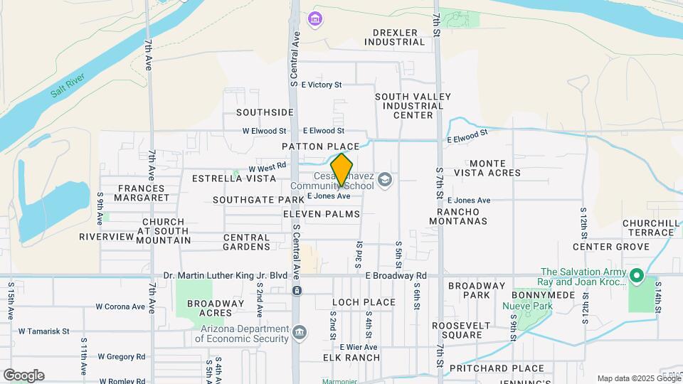 Seven Palms Apartments Map and Location Details