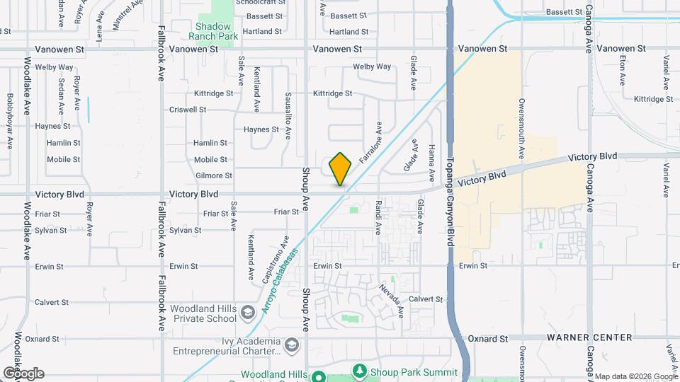 22321 Victory Blvd Map and Location Details