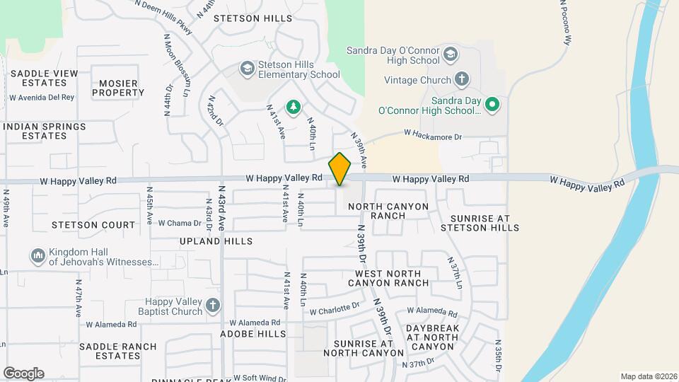 24839 N 40th Ave Mapa y Detalles de la Ubicación