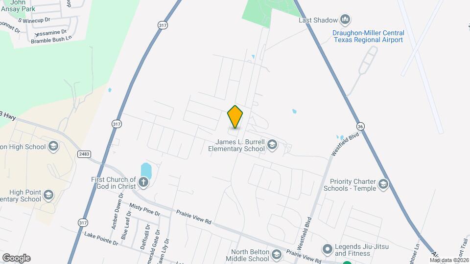 2208 Hornbeam St Map and Location Details