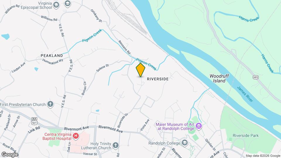 309 Chambersville St Map and Location Details