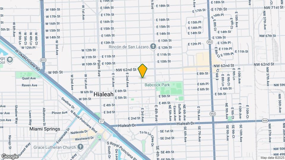 705 E 3rd Ave Map and Location Details