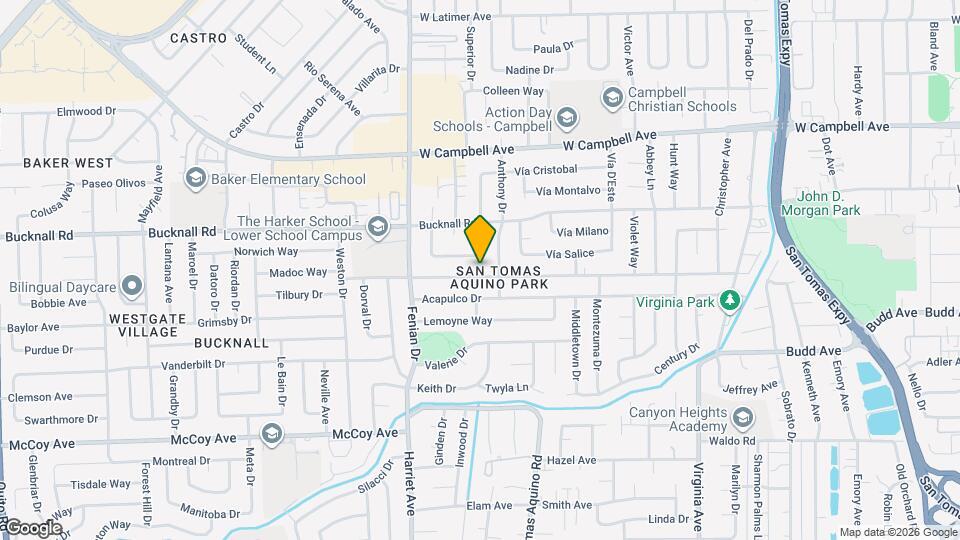 4043 W Rincon Ave Map and Location Details