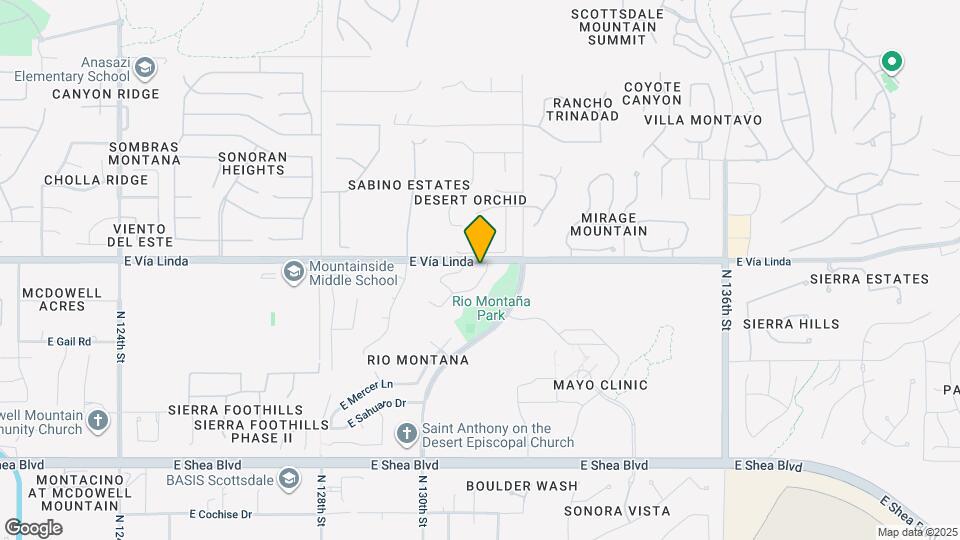 11368 N 131st Pl Map and Location Details