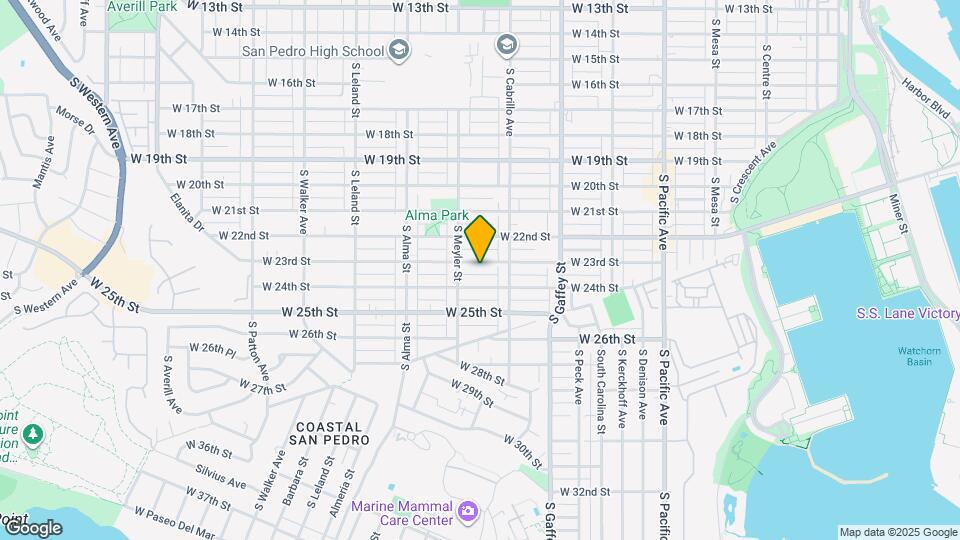 853 W 23rd St Map and Location Details