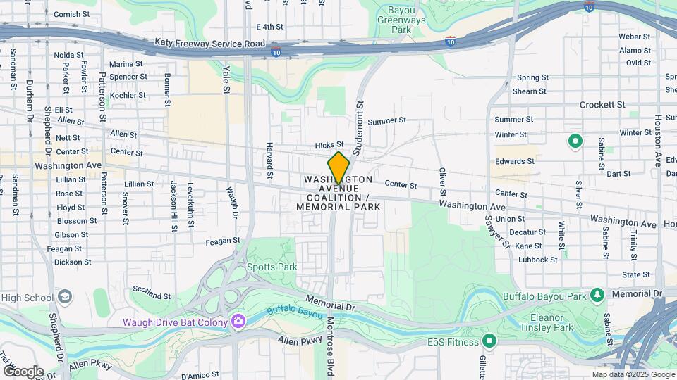 1011 Studemont St Map and Location Details