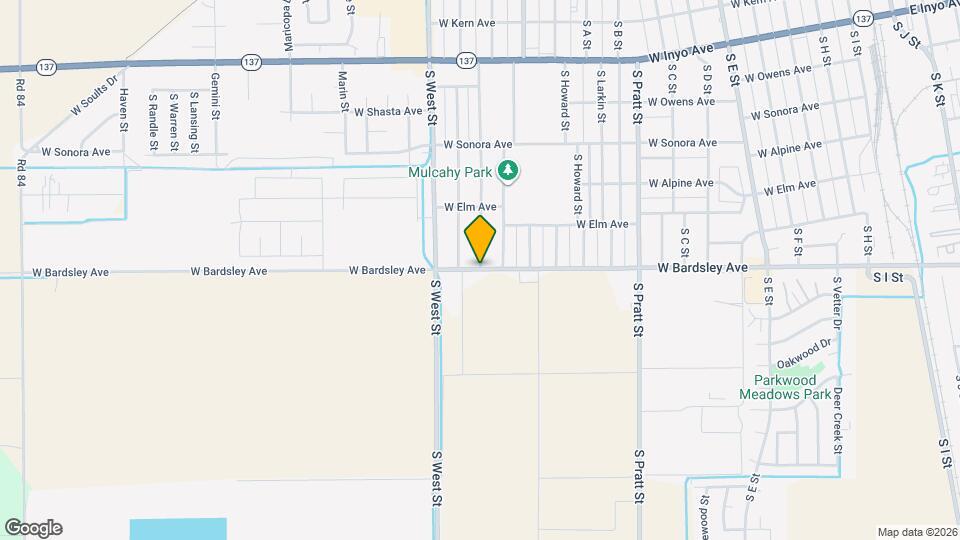 907 S Santa Clara St Map and Location Details