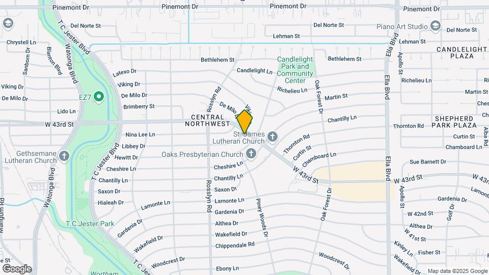 1607 Libbey Dr Map and Location Details