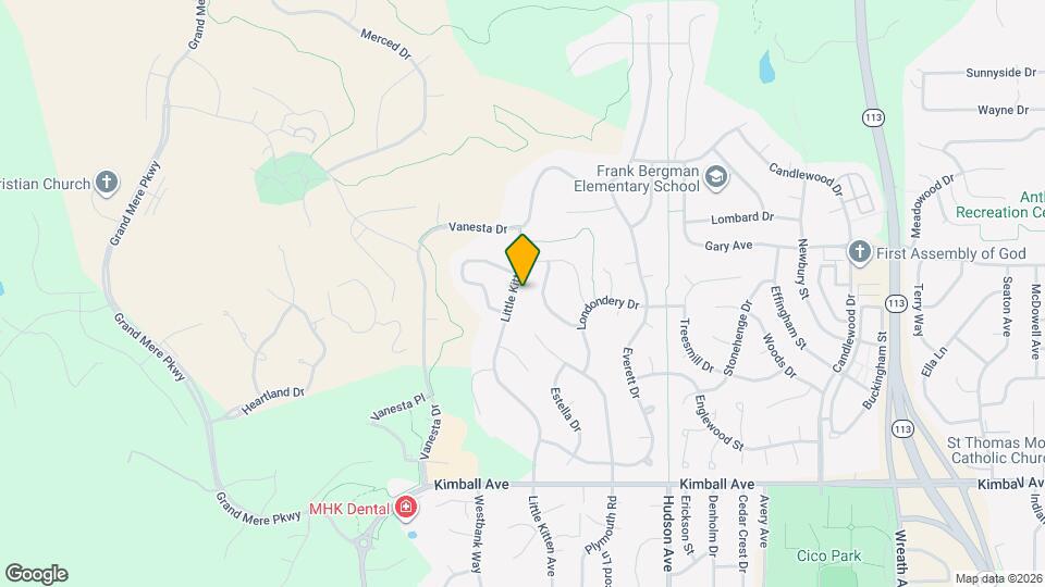 2122 Little Kitten Ave Map and Location Details