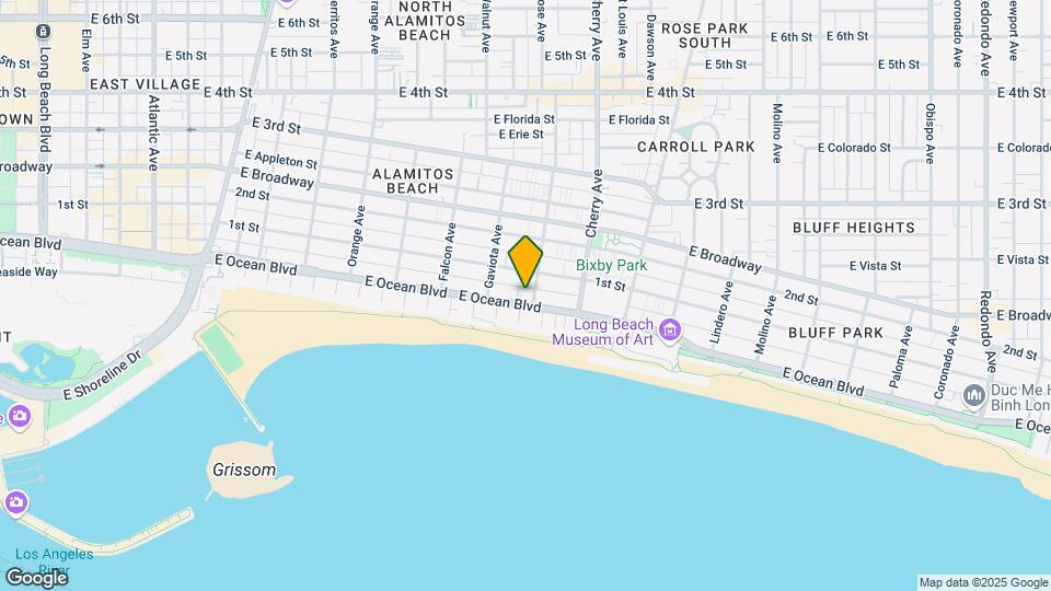 1757 E Ocean Blvd Map and Location Details