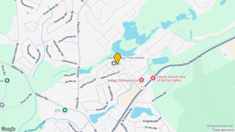 940 Yarrow Ln Map and Location Details