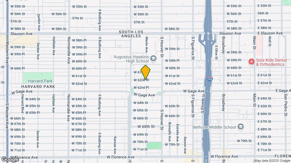 906 W 62nd St Map and Location Details