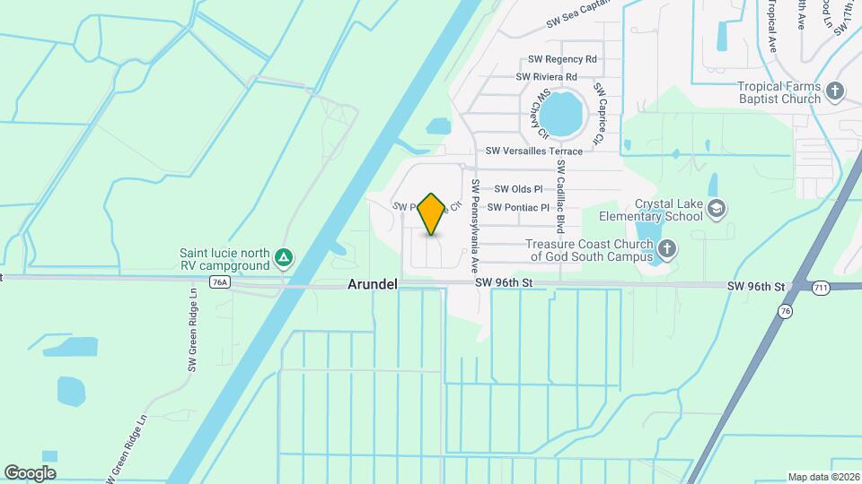 9467 SW Merlin Ct Map and Location Details