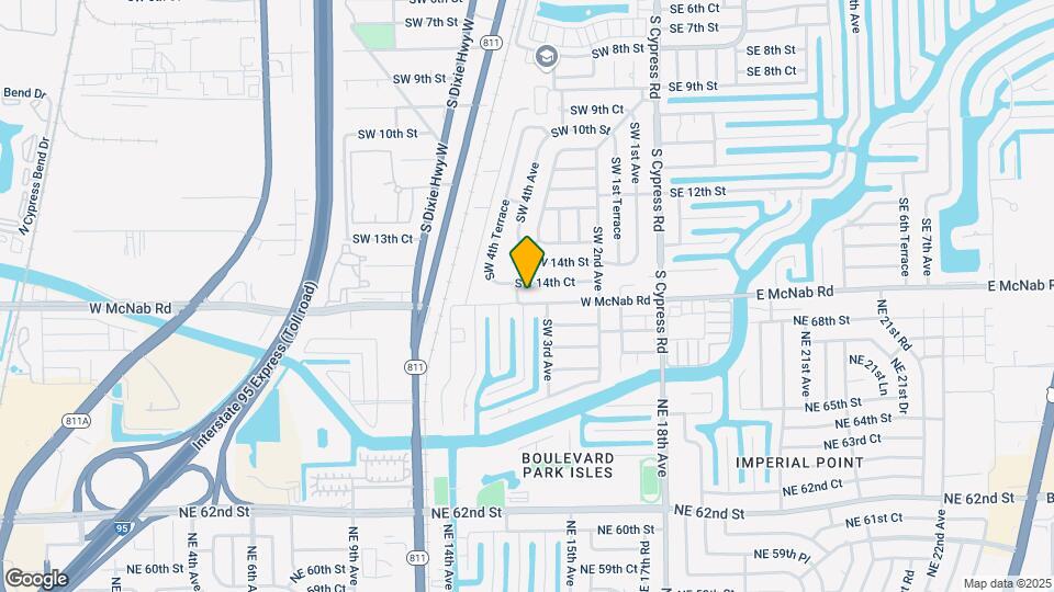 295-395 SW 15th St Mapa y Detalles de la Ubicación