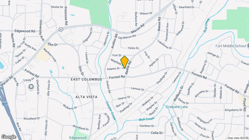 4282 Adams St Mapa y Detalles de la Ubicación