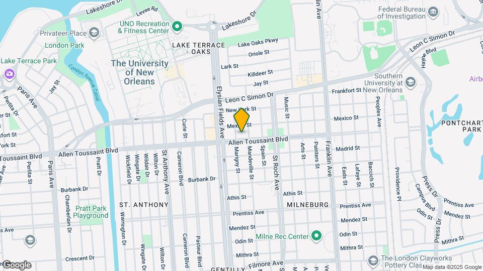 2251 Allen Toussaint Blvd Mapa y Detalles de la Ubicación