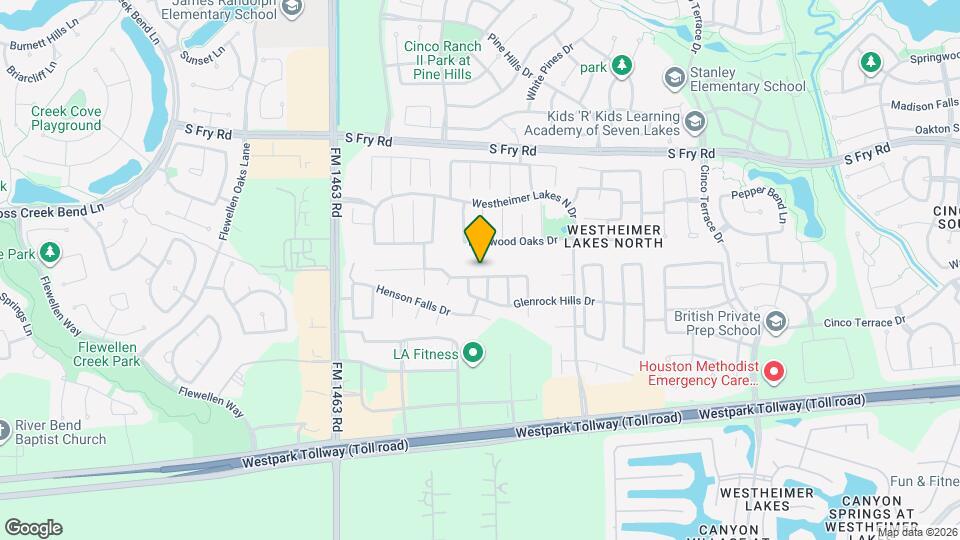 26710 Bellwood Pines Dr Map and Location Details