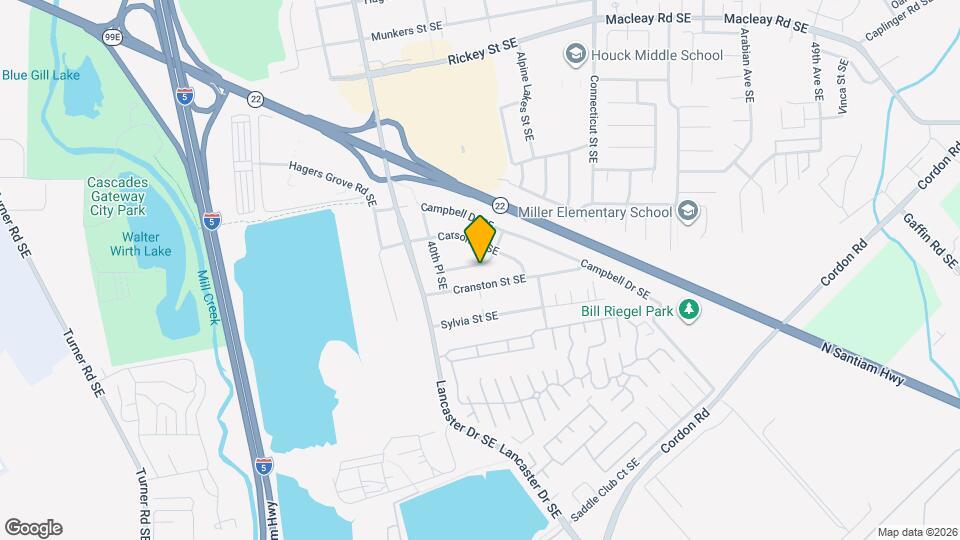 4110 Coolidge Dr SE Map and Location Details