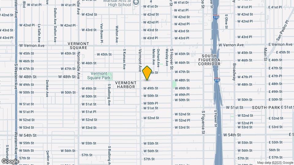 940 W 48th St Map and Location Details
