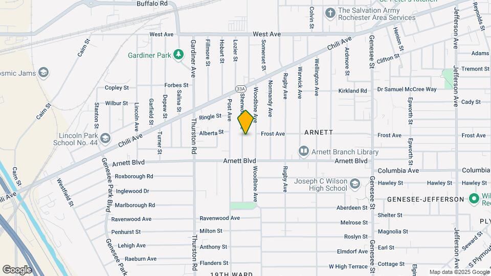 146 Sherwood Ave Mapa y Detalles de la Ubicación